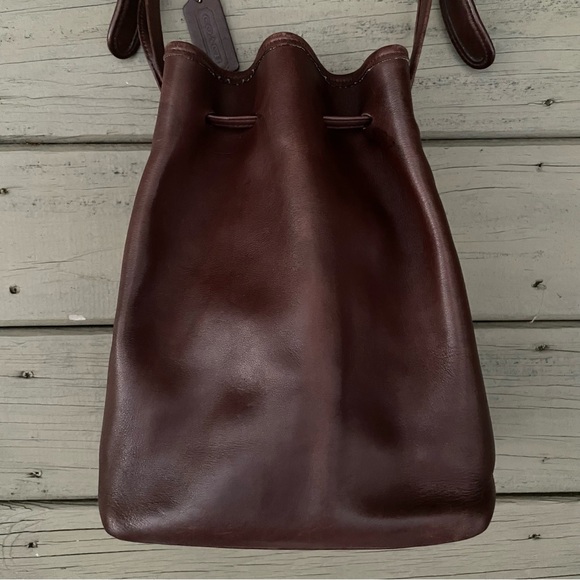 Coach 9165 vintage brown leather bucket bag - Picture 6 of 16